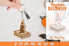 Keychain Halloween Lasercut SVG Bundle