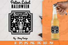Halloween Potion Label SVG Bundle 31 - CraftNest - Digital Crafting and Art