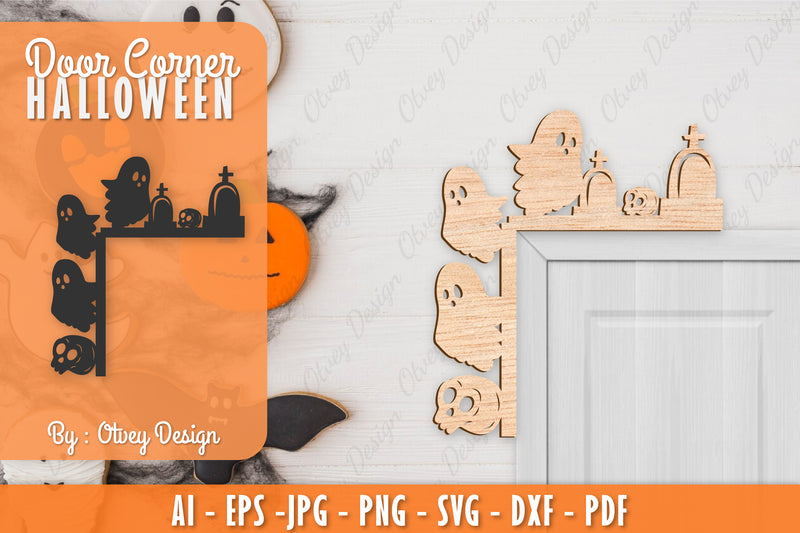 Corner Door Halloween SVG Bundle 11 - CraftNest - Digital Crafting and Art