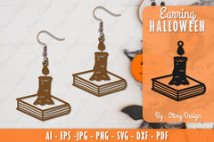 Earring Halloween Lasercut SVG Bundle 11 - CraftNest - Digital Crafting and Art