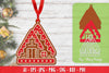 Ornament Gingerbread House Laser Cut SVG Bundle