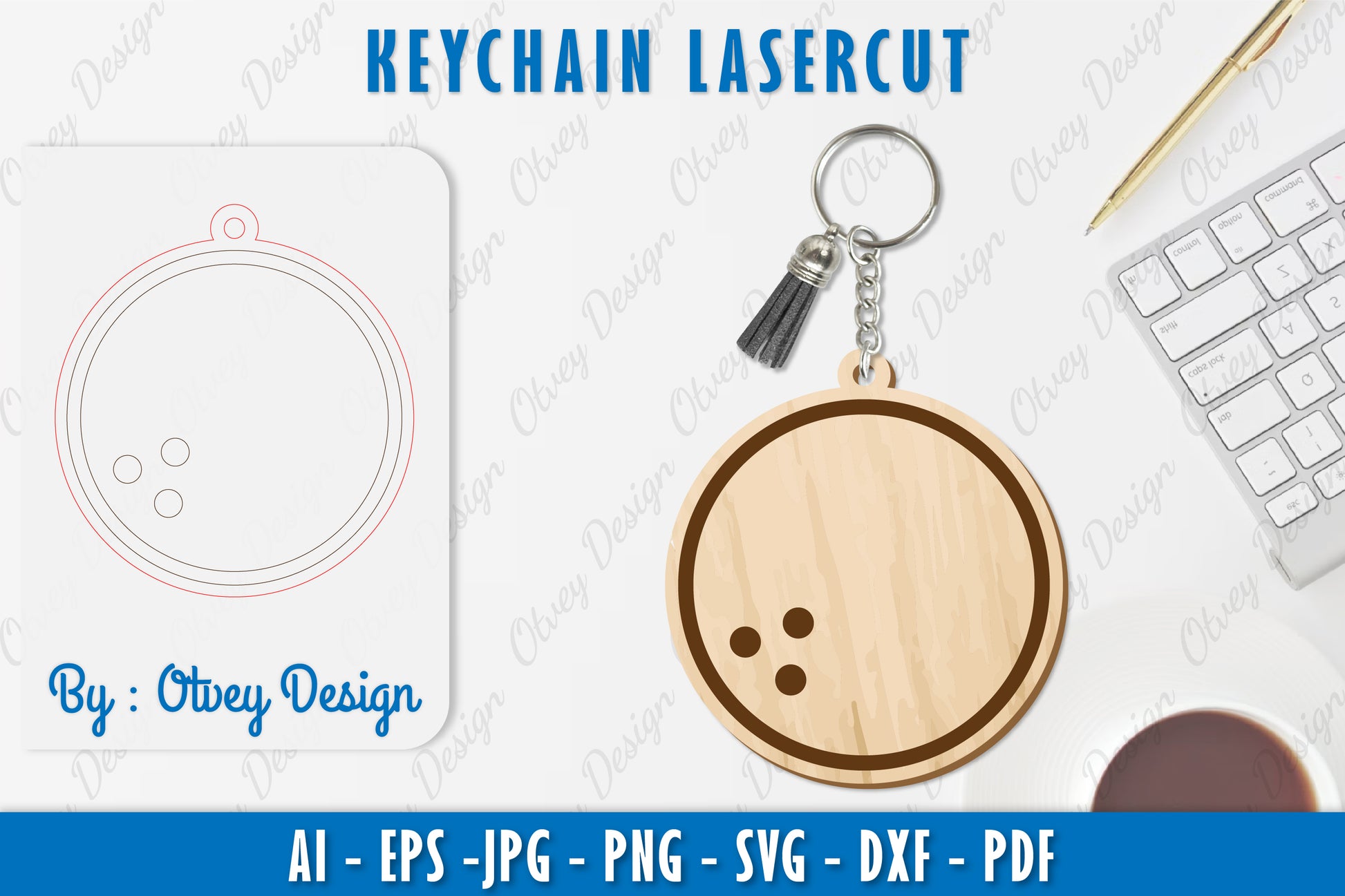 Ball Keychain SVG Bundle 1 - CraftNest - Digital Crafting and Art