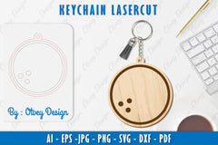 Ball Keychain SVG Bundle 1 - CraftNest - Digital Crafting and Art