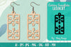 Snowflake Earring Lasercut SVG Bundle