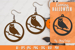 Earring Halloween Lasercut SVG Bundle 175 - CraftNest - Digital Crafting and Art