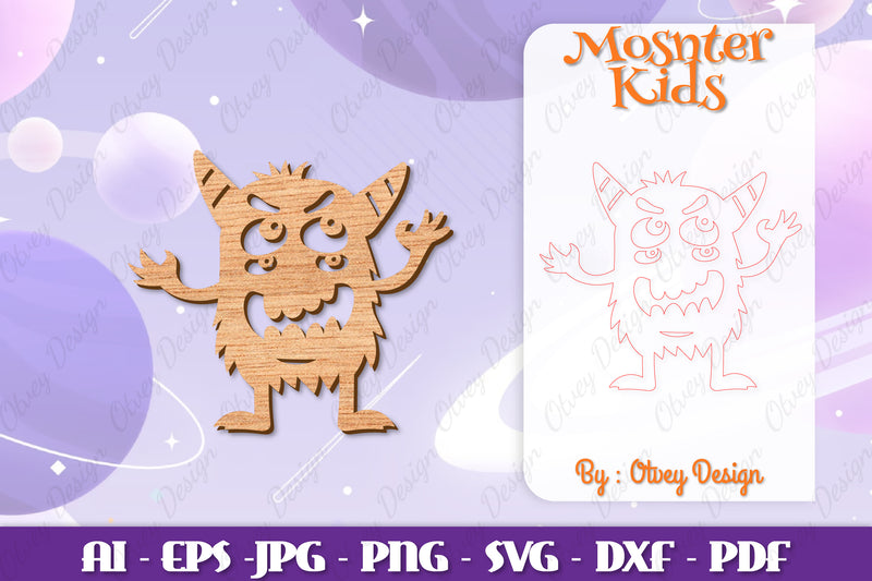 Cute Monster Designs SVG Bundle - CraftNest - Digital Crafting and Art