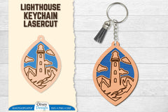 Lighthouse Lasercut Ornament SVG Bundle 15 - CraftNest - Digital Crafting and Art