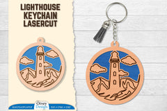 1990 Lighthouse Lasercut Ornament SVG Bundle - CraftNest - Digital Crafting and Art