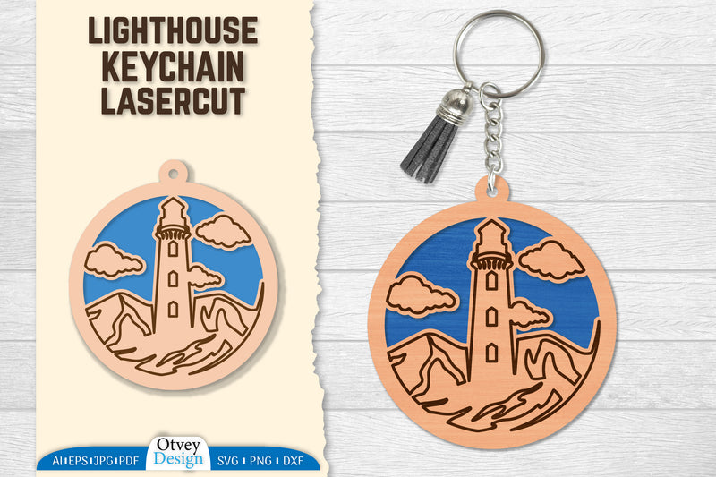 1990 Lighthouse Lasercut Ornament SVG Bundle - CraftNest - Digital Crafting and Art