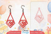 13th Birthday Earrings Lasercut SVG Bundle