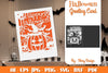 Halloween Scene Greeting Card SVG Bundle