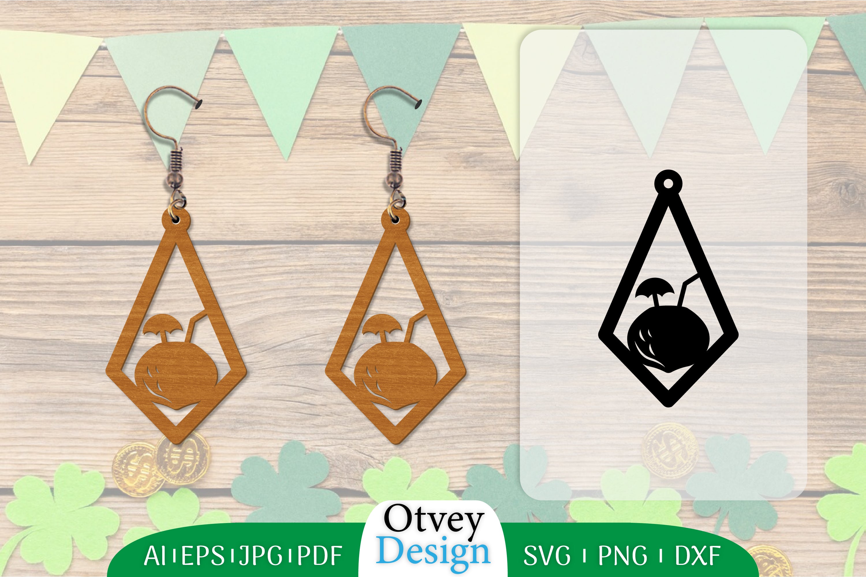 Earring Summer Lasercut SVG Bundle 30 - CraftNest - Digital Crafting and Art