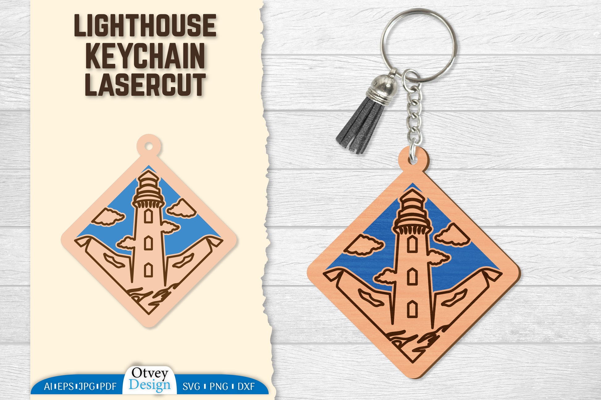 Lighthouse Lasercut Ornament SVG Bundle 1 - CraftNest - Digital Crafting and Art