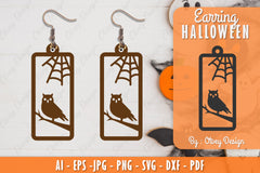 Earring Halloween Lasercut SVG Bundle 31 - CraftNest - Digital Crafting and Art