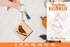Keychain Halloween Lasercut SVG Bundle