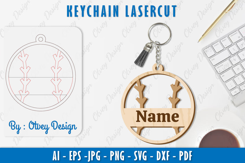 Ball Keychain SVG Bundle 11 - CraftNest - Digital Crafting and Art
