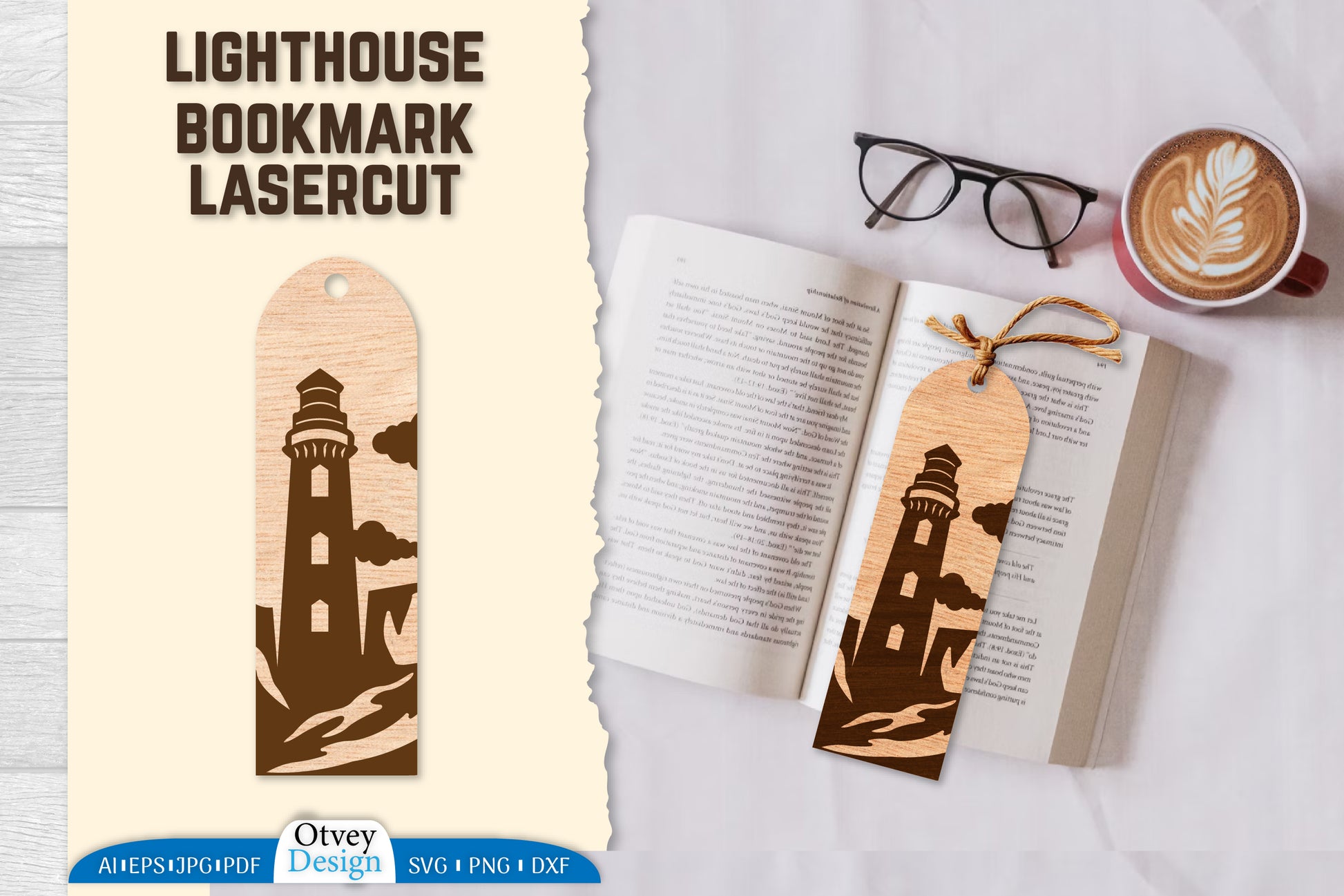 Lighthouse Bookmark SVG Bundle 1 - CraftNest - Digital Crafting and Art