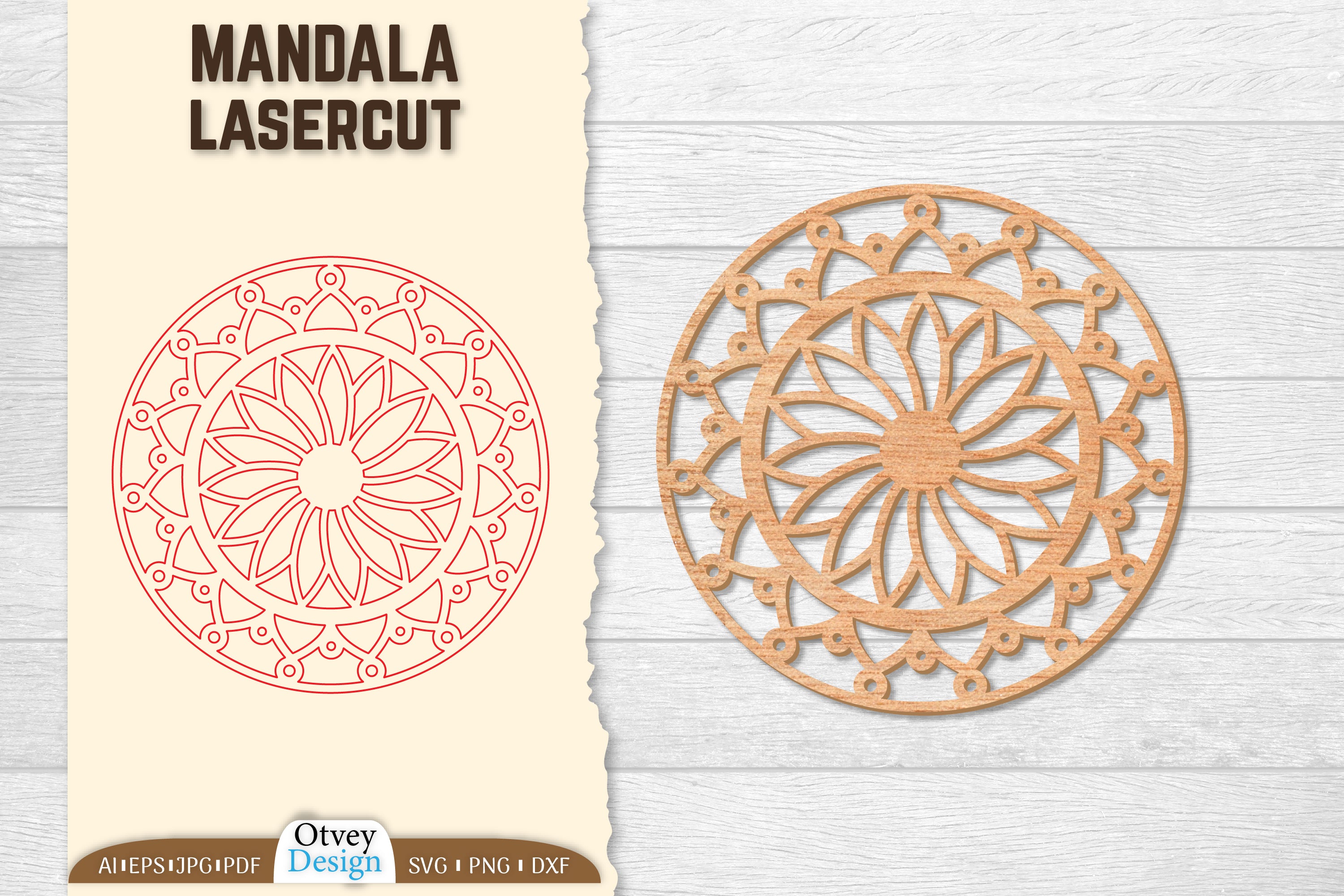 Mandala Lasercut SVG Bundle 1 - CraftNest - Digital Crafting and Art