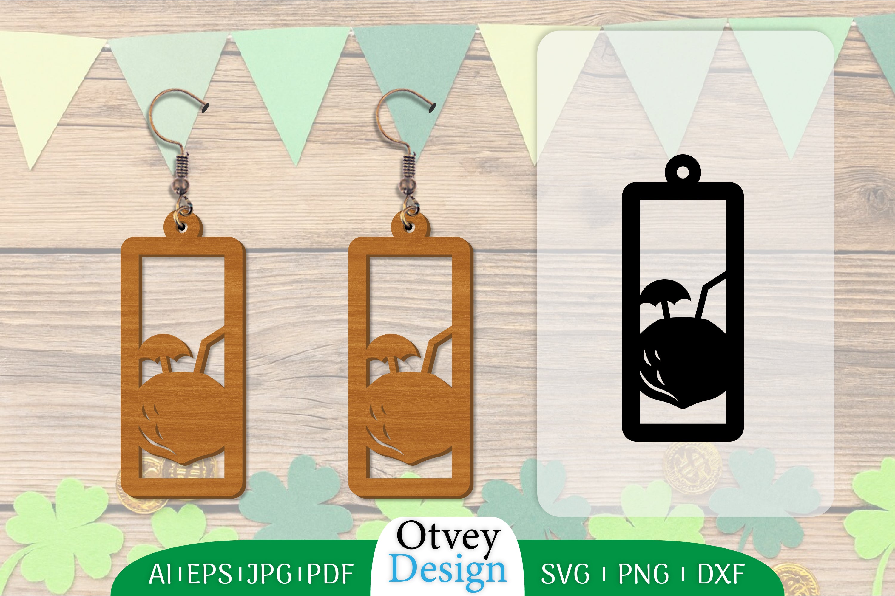 Summer Lasercut Earring SVG Bundle 3 - CraftNest - Digital Crafting and Art