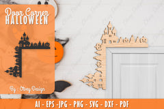 Corner Door Halloween SVG Bundle 1 - CraftNest - Digital Crafting and Art