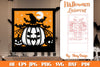 Halloween Decorations Layered Lasercut SVG Bundle