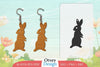 Earring Rabbit Lasercut SVG Bundle