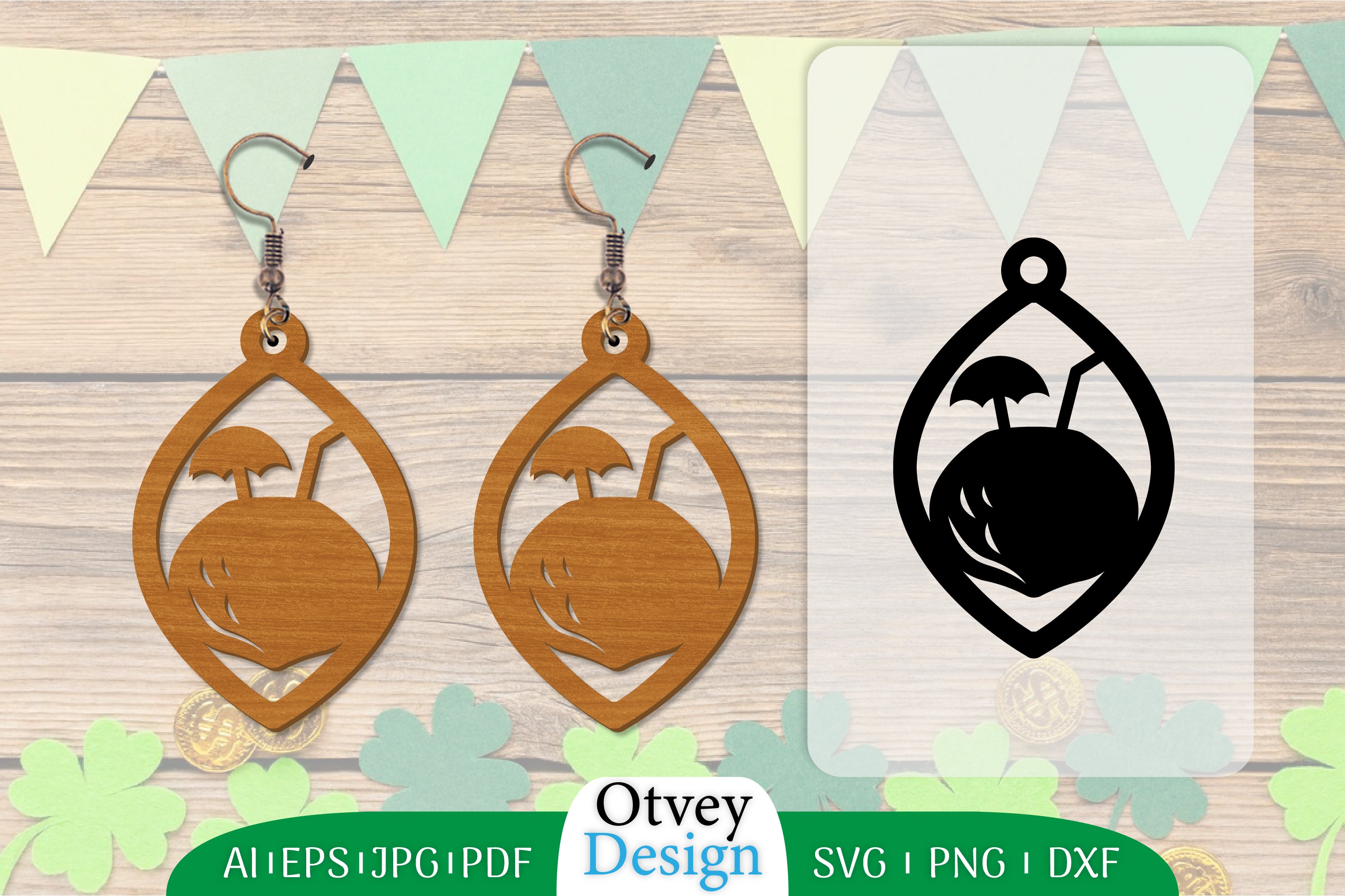 Earring Summer Lasercut SVG Bundle 16 - CraftNest - Digital Crafting and Art