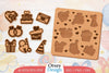 Kids Puzzle Birthday Laser Cut SVG Bundle