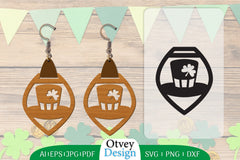 St Patrick's Day Earring Lasercut SVG Bundle 58 - CraftNest - Digital Crafting and Art