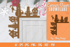 Snowman Door Corner Lasercut SVG Bundle