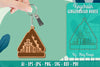 Keychain Gingerbread House Laser Cut SVG Bundle