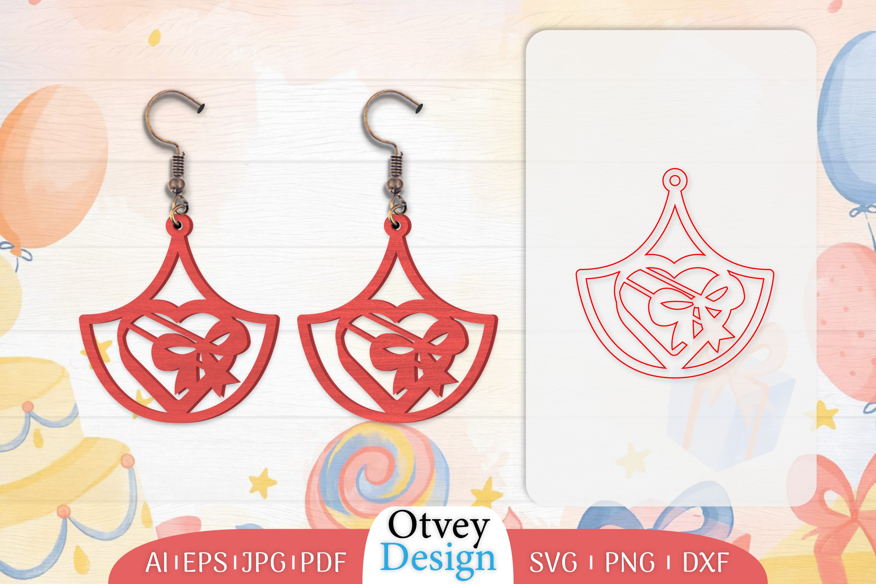 33rd Birthday Earrings Lasercut SVG Bundle - CraftNest - Digital Crafting and Art