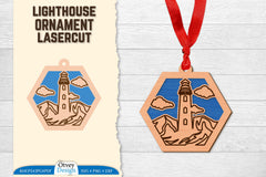 Lighthouse Lasercut Ornament SVG Bundle 38 - CraftNest - Digital Crafting and Art