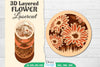 Flower 3D Layered Lasercut SVG Bundle