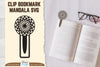 Mandala Clip Bookmark SVG Bundle