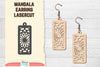 Earring Mandala Lasercut SVG Bundle