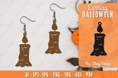 Earring Halloween Lasercut SVG Bundle 13 - CraftNest - Digital Crafting and Art