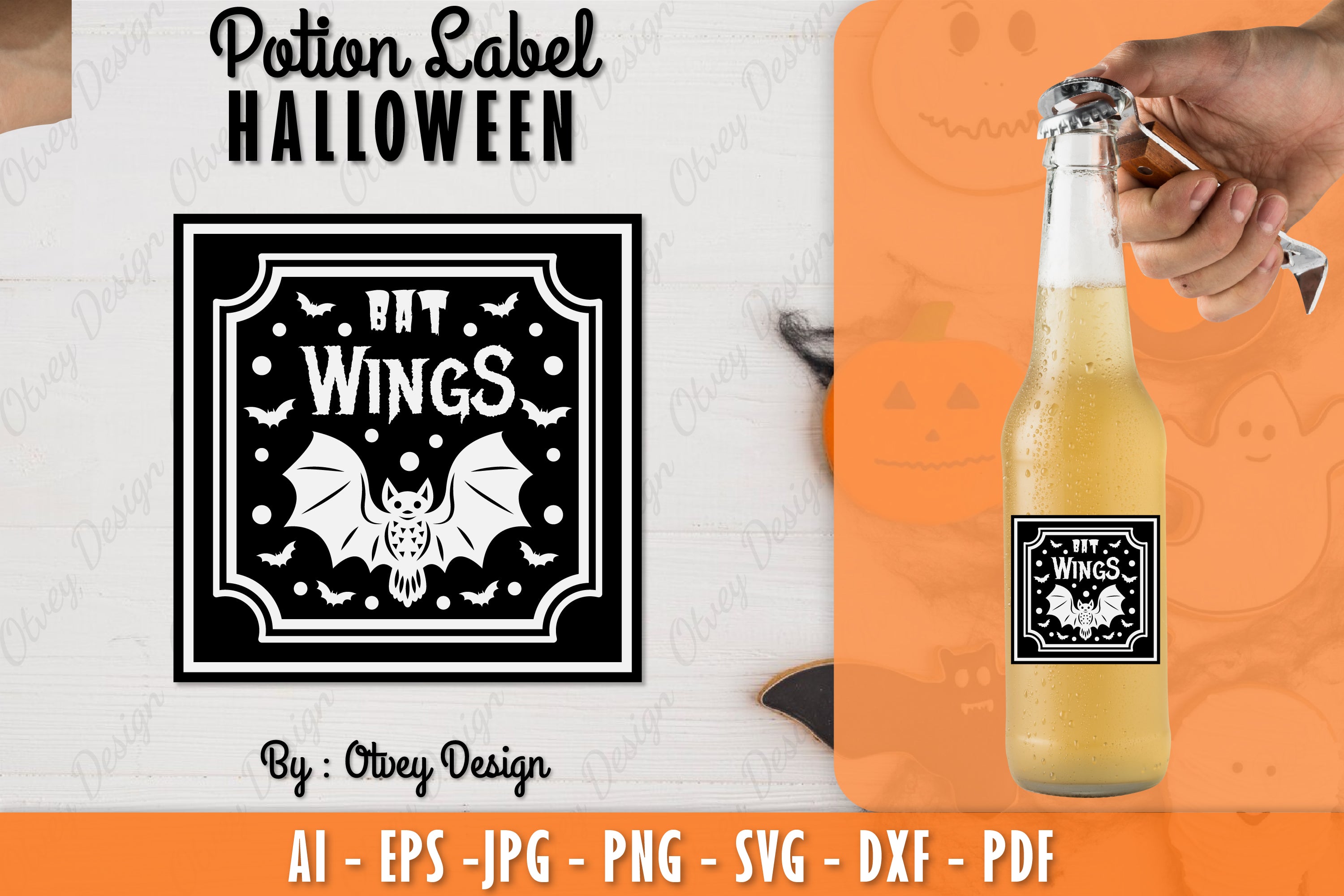 Halloween Potion Label SVG Bundle 33 - CraftNest - Digital Crafting and Art
