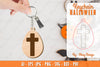 Halloween Keychain Lasercut SVG Bundle