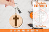 Keychain Halloween Lasercut SVG Bundle