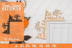Corner Door Halloween SVG Bundle 14 - CraftNest - Digital Crafting and Art