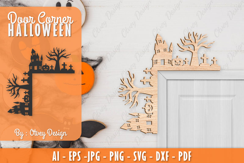 Corner Door Halloween SVG Bundle 14 - CraftNest - Digital Crafting and Art