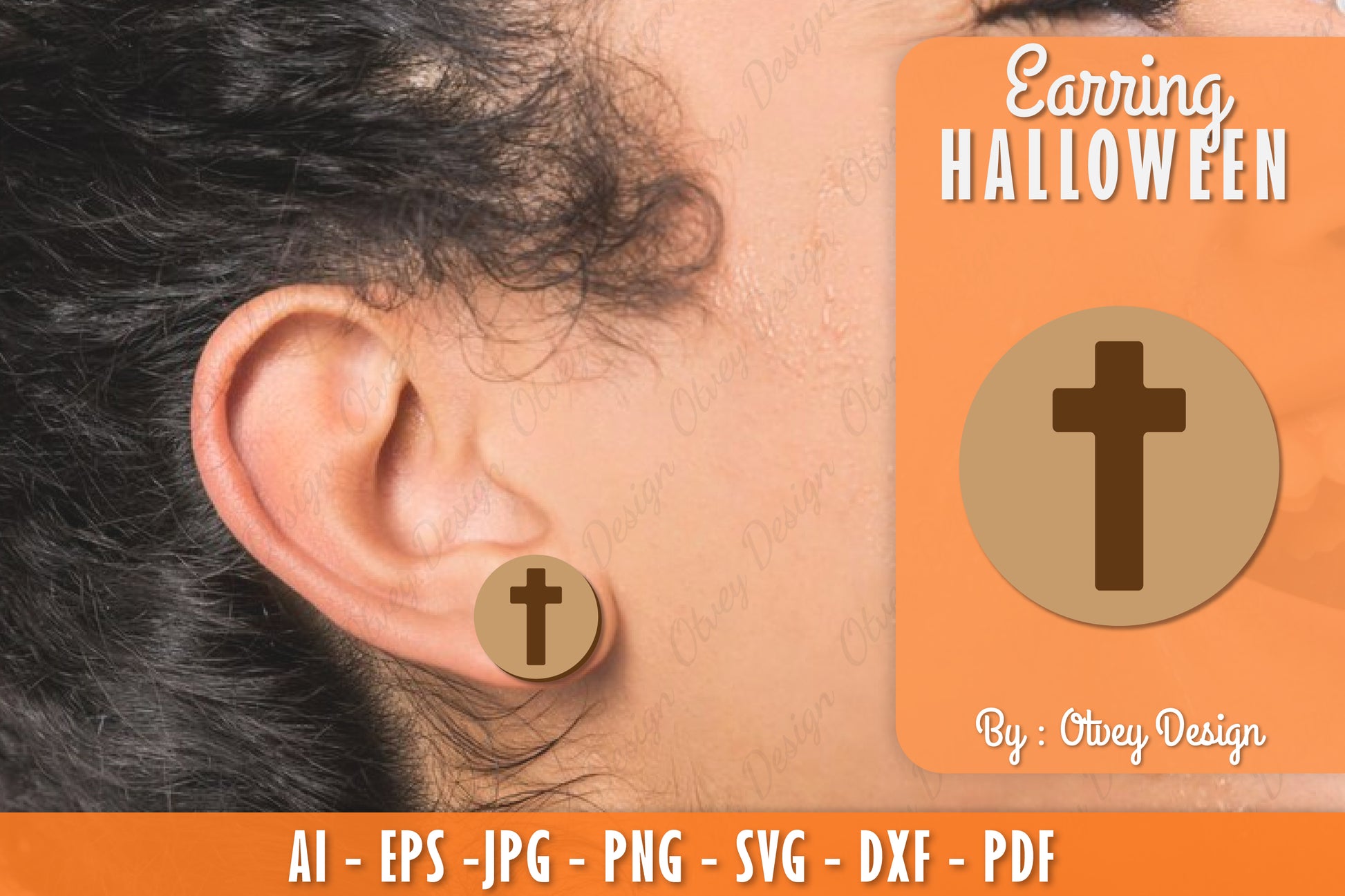 Earring Halloween Lasercut SVG Bundle 73 - CraftNest - Digital Crafting and Art