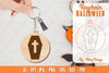 Keychain Halloween Lasercut SVG Bundle