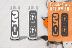 Halloween Candle Tree Design SVG Bundle 15 - CraftNest - Digital Crafting and Art