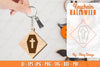 Keychain Halloween Lasercut SVG Bundle
