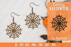 Earring Halloween Lasercut SVG Bundle 16 - CraftNest - Digital Crafting and Art