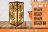 Halloween Lamp Lasercut SVG Bundle
