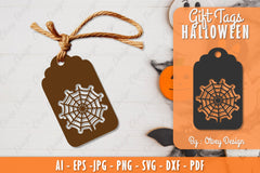 Halloween Gift Tags SVG Bundle 16 - CraftNest - Digital Crafting and Art