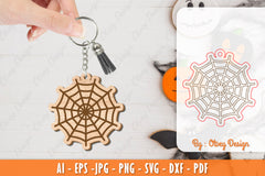 Keychain Halloween Lasercut SVG Bundle 16 - CraftNest - Digital Crafting and Art
